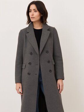 Vintage David Baker Long Wool Overcoat Size S Mister Coats for Her